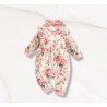 Body estampado floral y cintillo