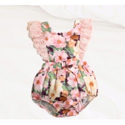 Body estampado floral con...