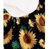 Top de girasol y jean